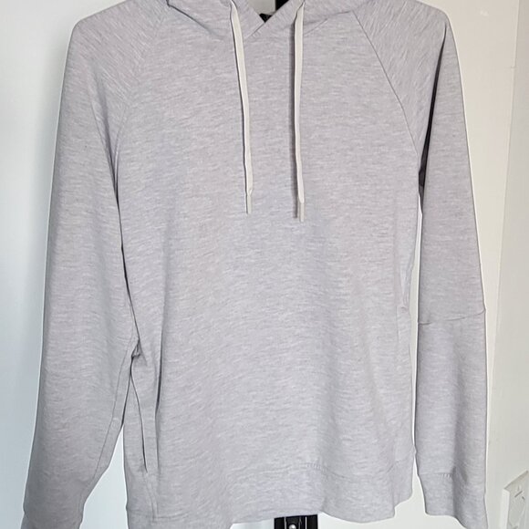 lululemon athletica Tops - Lululemon Light Grey Hoodie – Size Small (Roomy Fit)